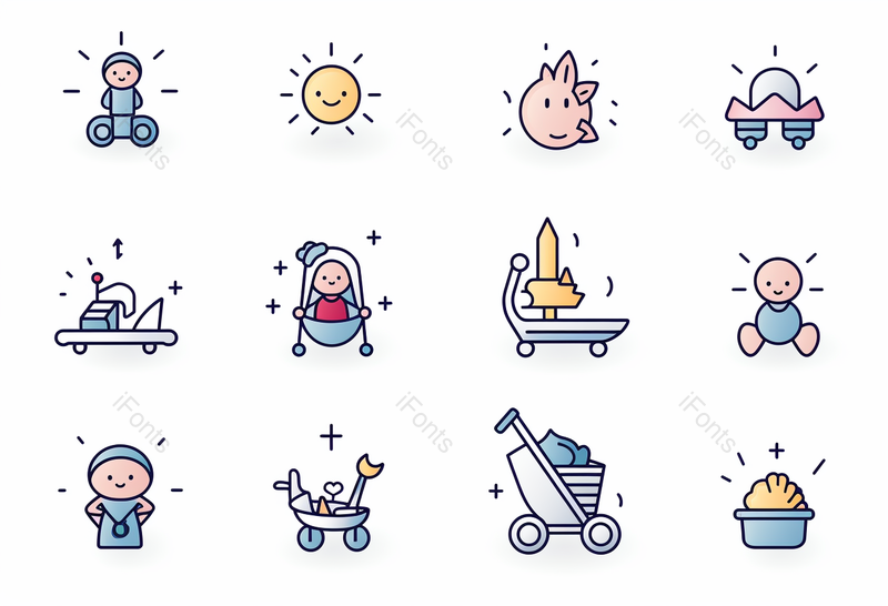 母婴幼儿图标ico,插画/手绘图,插画/手绘图库,插画/手绘图下载,插画/手绘